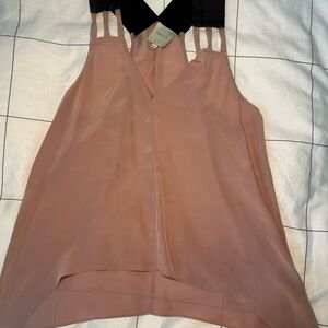 Mason Blush and Black Tank Top